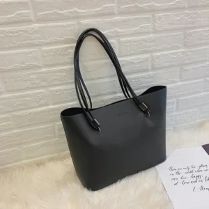Premium Vegan Leather Tote Bag Large Capacity Work Handbag for Women - Professional Daily Carry
