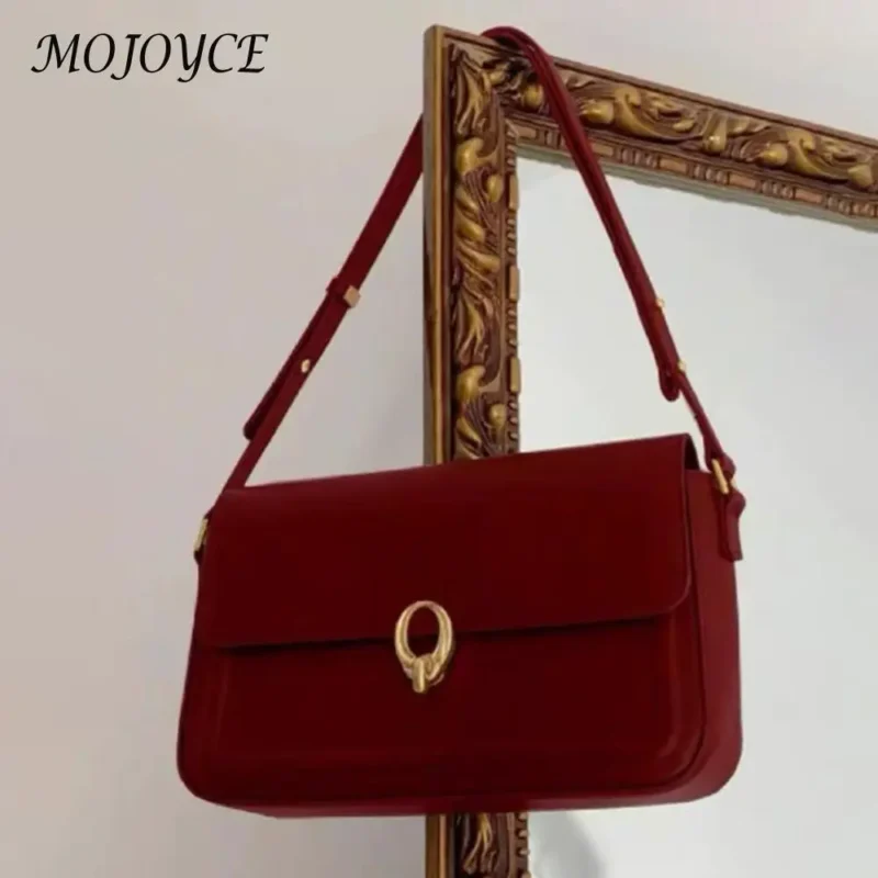 Vegan Leather Work Tote with Gold Hardware - Professional Women's Shoulder Bag - Image 2