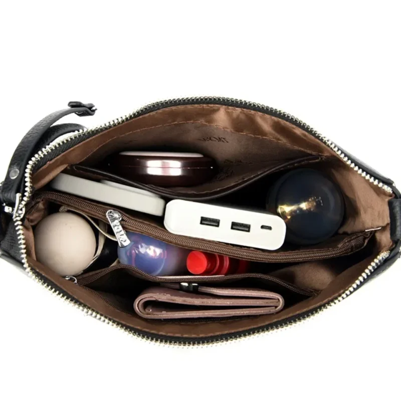 Premium Microfiber Work Tote with Compartments for Women - Professional Commuter Shoulder Bag - Image 6
