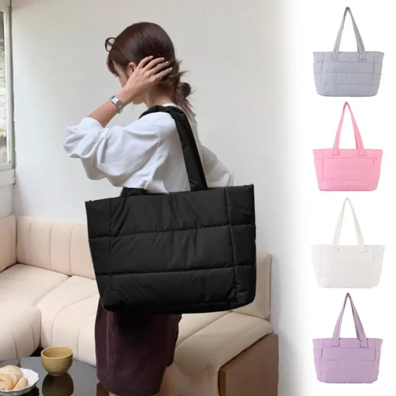 Professional Polyester Tote Bag with Multiple Compartments for Women - Large Capacity Work Shoulder Bag - Image 2