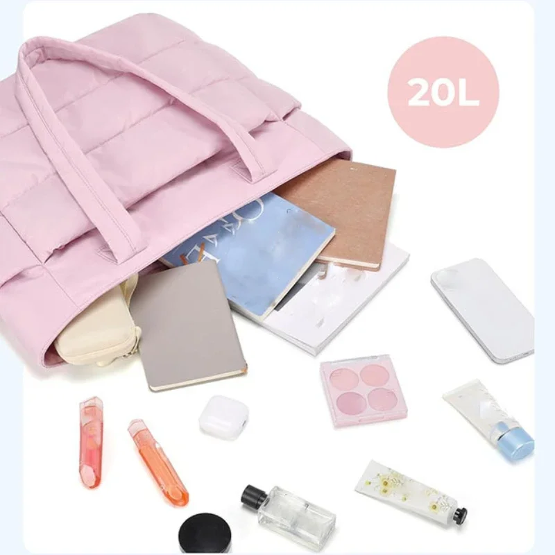 Professional canvas tote with laptop compartment for business commuters