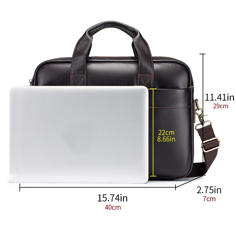 Comparison between briefcase and messenger bag styles