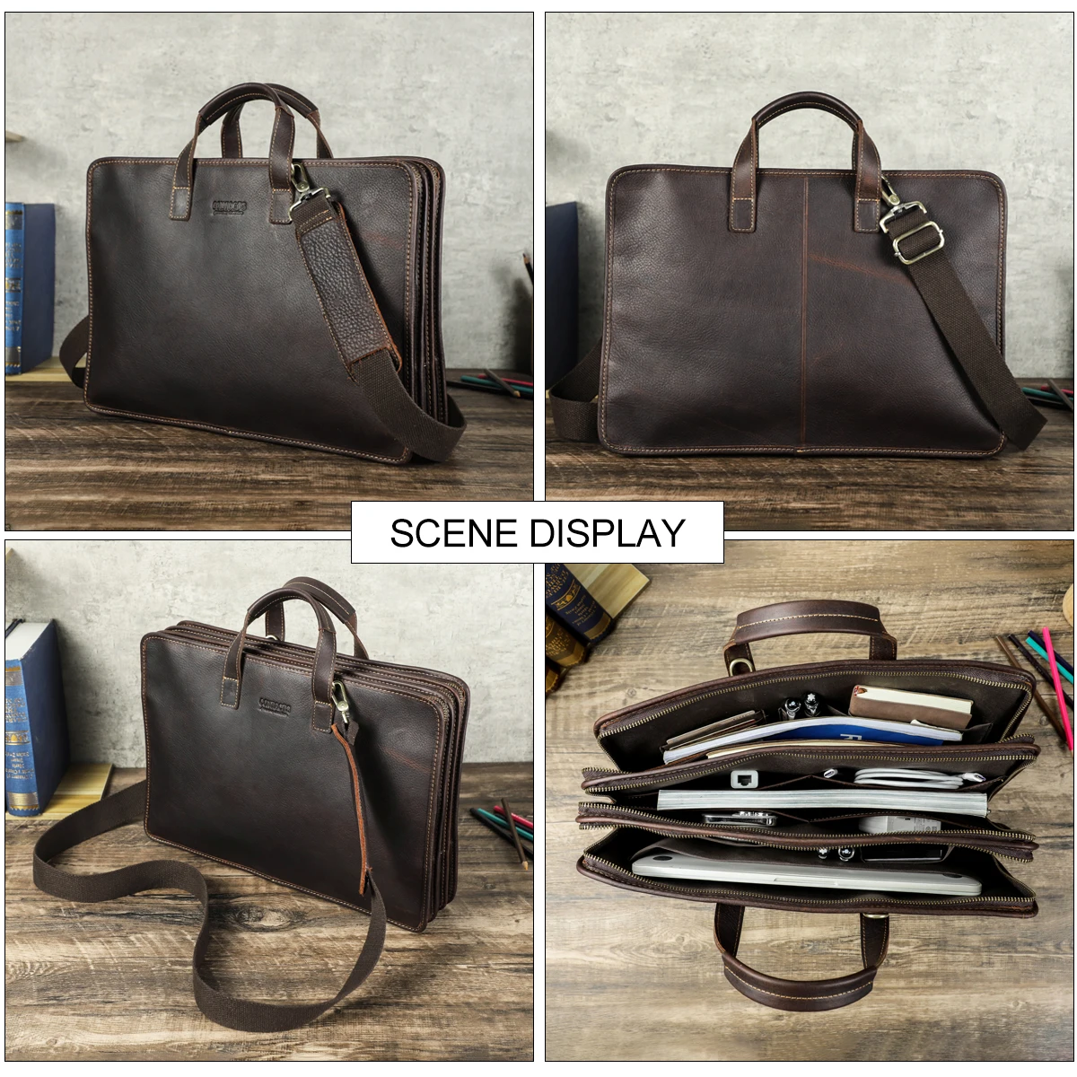 Versatile design makes messenger bags ideal for transitioning between different daily activities