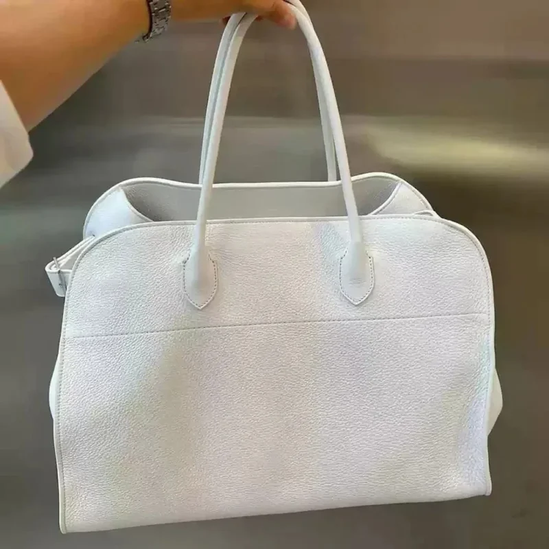 Premium Full Grain Leather Tote Bag for Women - Professional Everyday Carry with Large Capacity - Image 8