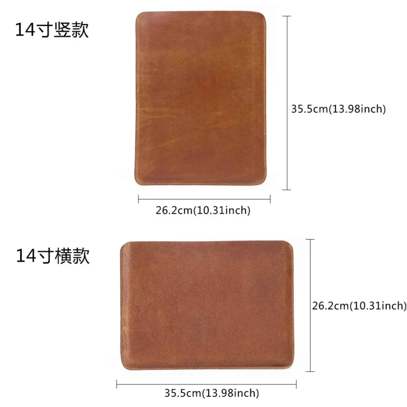 Premium Cowhide Leather Business Briefcase with Laptop Protection - Professional Document Carrier - Image 2