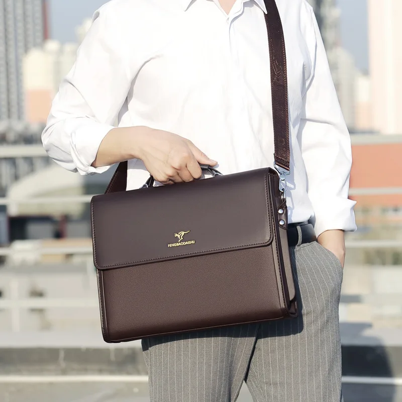 Sleek slim briefcase design showcasing minimalist professional style