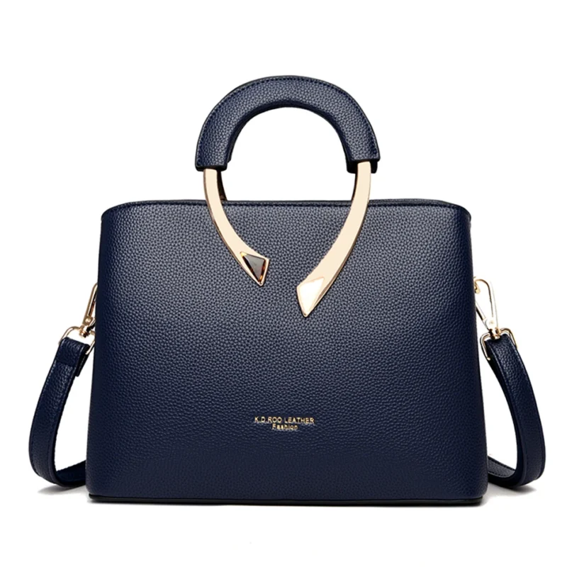 Microfiber Leather Casual Tote Bag with Multiple Compartments for Women - Professional & Versatile - Image 10