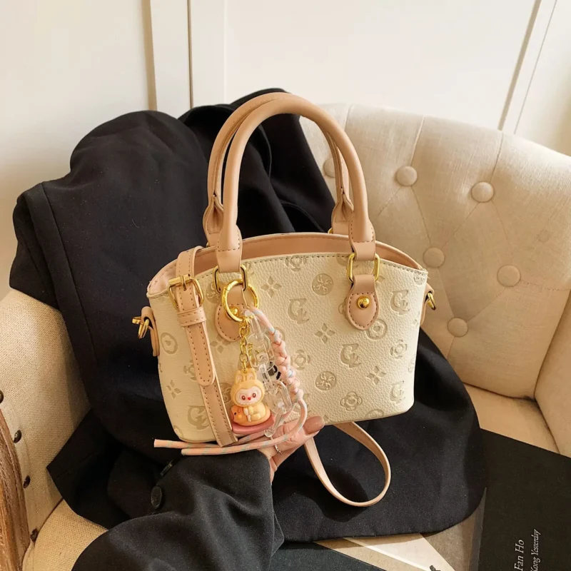 Professional Monogram Vegan Leather Convertible Tote Bag - Spacious Work to Weekend Organizer - Image 7