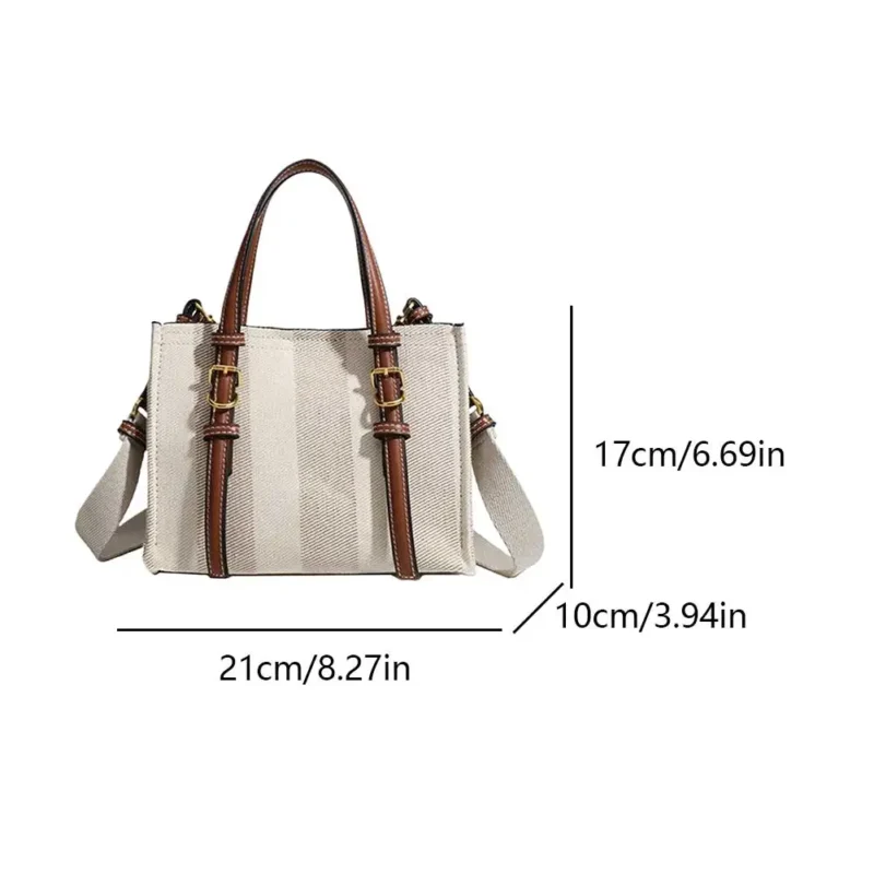 Premium PU Leather Work Tote with Top Handle - Large Capacity Professional Shoulder Bag for Women - Image 6