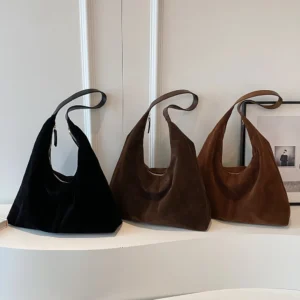 PU Leather Work Tote with Zipper - Large Capacity Professional Shoulder Bag for Women
