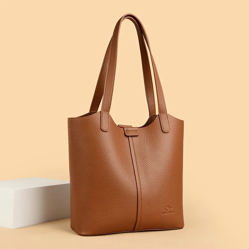 Professional-looking faux leather work bag demonstrating quality construction for maximum lifespan