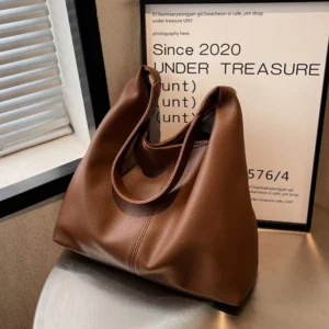 Oxford Fabric Tote Shoulder Bag Large Capacity with Magnetic Closure - Casual Daily Handbag for Women