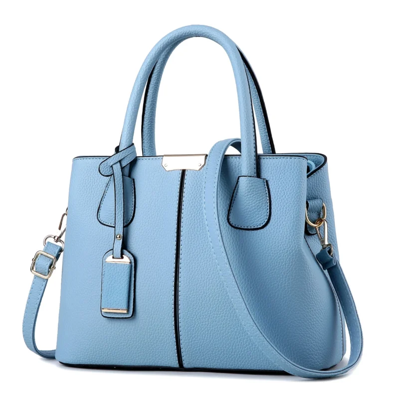 Premium Vegan Leather Work Tote Bag with Multi-Compartment Organization for Women - Professional Daily Carry - Image 14
