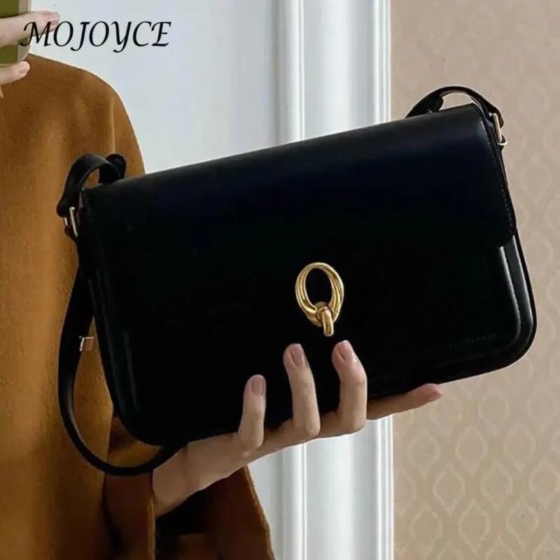 Vegan Leather Work Tote with Gold Hardware - Professional Women's Shoulder Bag - Image 4
