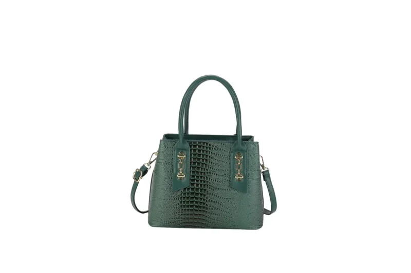 Vegan Leather Convertible Tote Bag with Crossbody Strap - Professional Work Purse for Women - Image 7