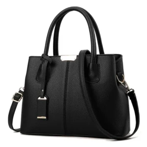 Premium Vegan Leather Work Tote Bag with Multi-Compartment Organization for Women - Professional Daily Carry