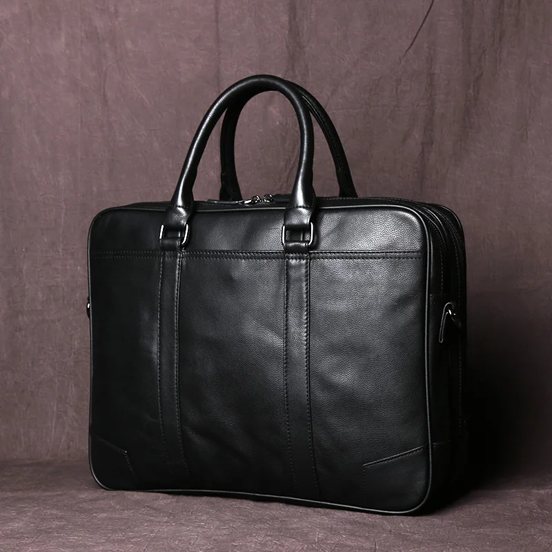 Canvas messenger bag styled with casual streetwear outfit