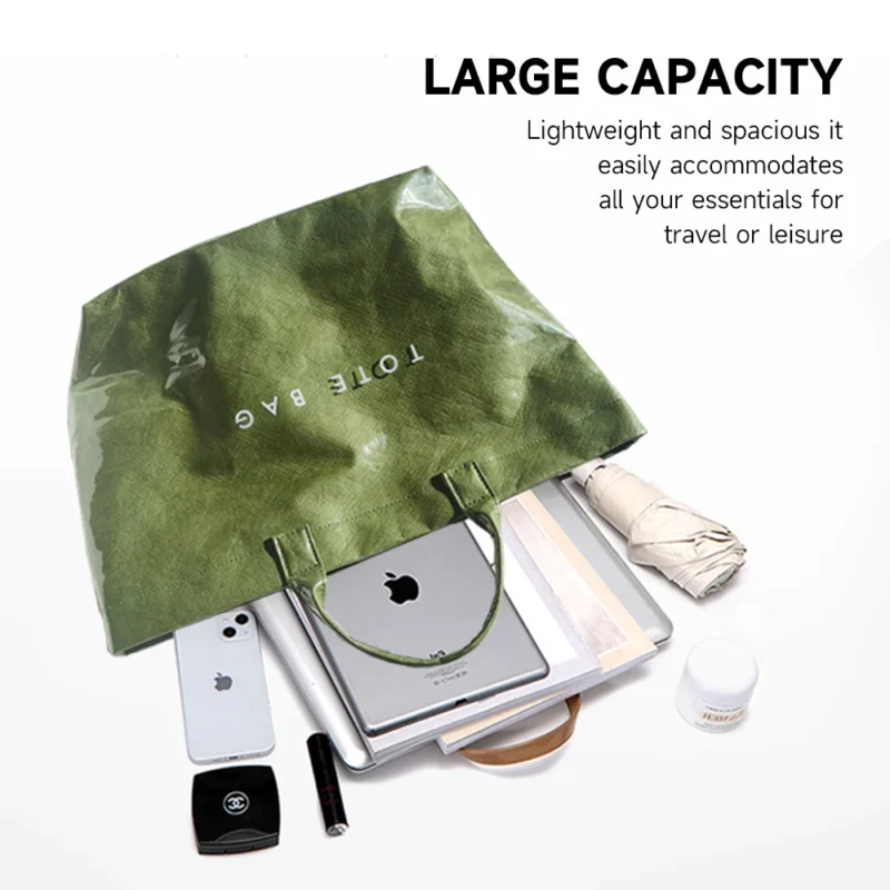 PVC Professional Work Tote with Large Capacity - Versatile Commuter Bag for Women - Image 5