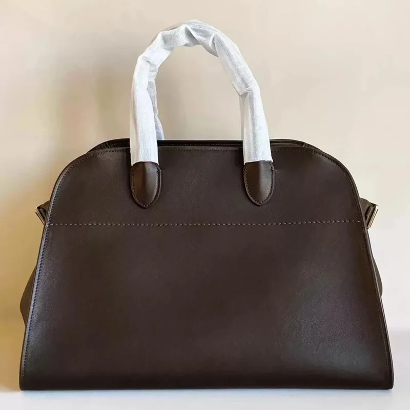 Premium Full Grain Leather Tote Bag for Women - Professional Everyday Carry with Large Capacity - Image 14