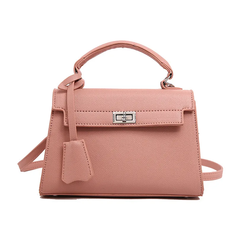 Professional vegan leather work tote with clean lines and minimal design