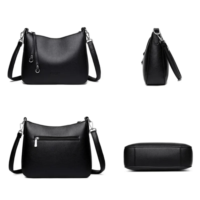 Premium Microfiber Work Tote with Compartments for Women - Professional Commuter Shoulder Bag - Image 5