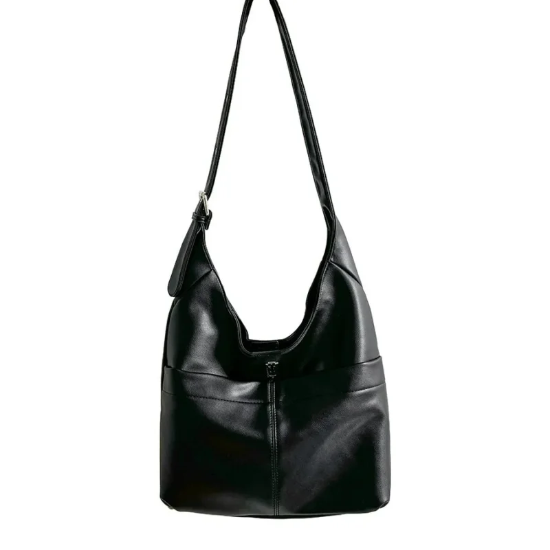 Soft PU Leather Work Tote Bag with Large Capacity for Women - Professional Daily Commuter Bag - Image 6