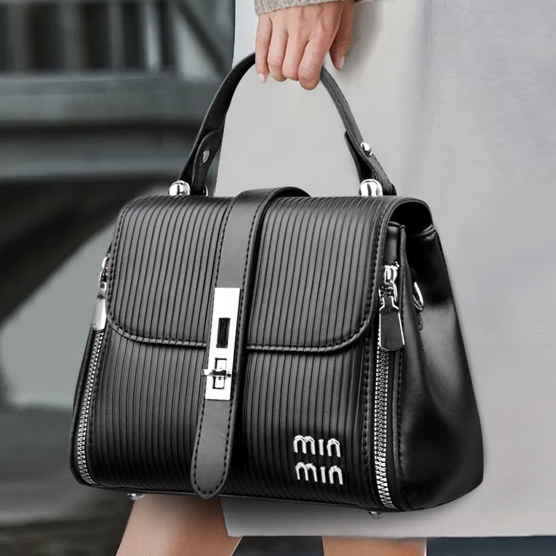Professional leather briefcase showcasing ideal applications