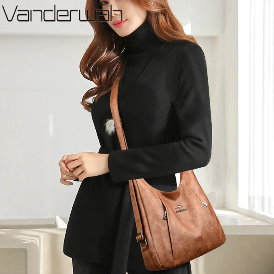 Professional women's leather tote showing durability features for daily use