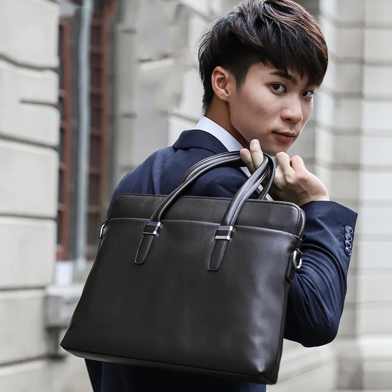 Lightweight messenger bag with functional organization for professionals on the go