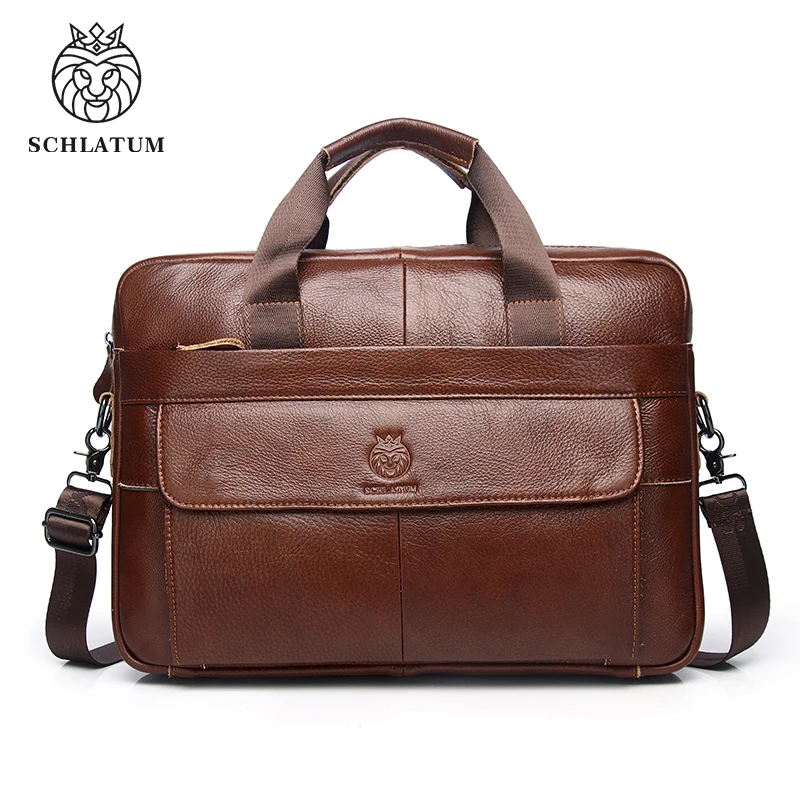 Slim Leather Briefcases