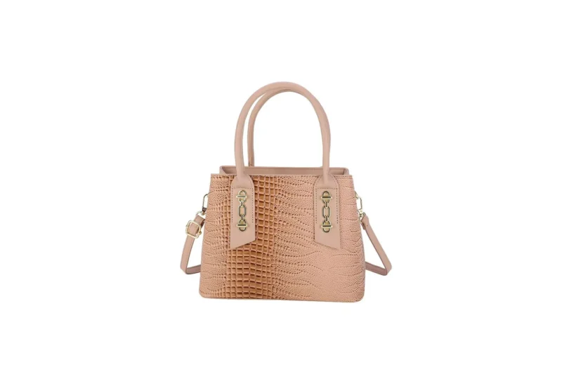 Vegan Leather Convertible Tote Bag with Crossbody Strap - Professional Work Purse for Women - Image 11
