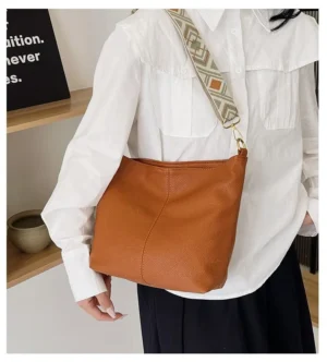Premium Vegan Leather Work Tote with Crossbody Strap - Waterproof Professional Bag for Women