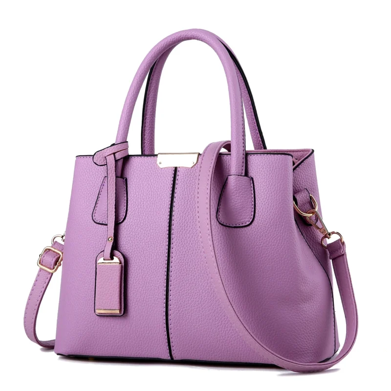 Premium Vegan Leather Work Tote Bag with Multi-Compartment Organization for Women - Professional Daily Carry - Image 7
