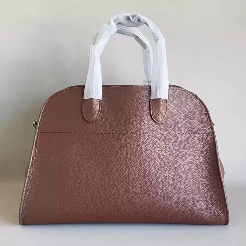 Premium Full Grain Leather Tote Bag for Women - Professional Everyday Carry with Large Capacity - Image 10