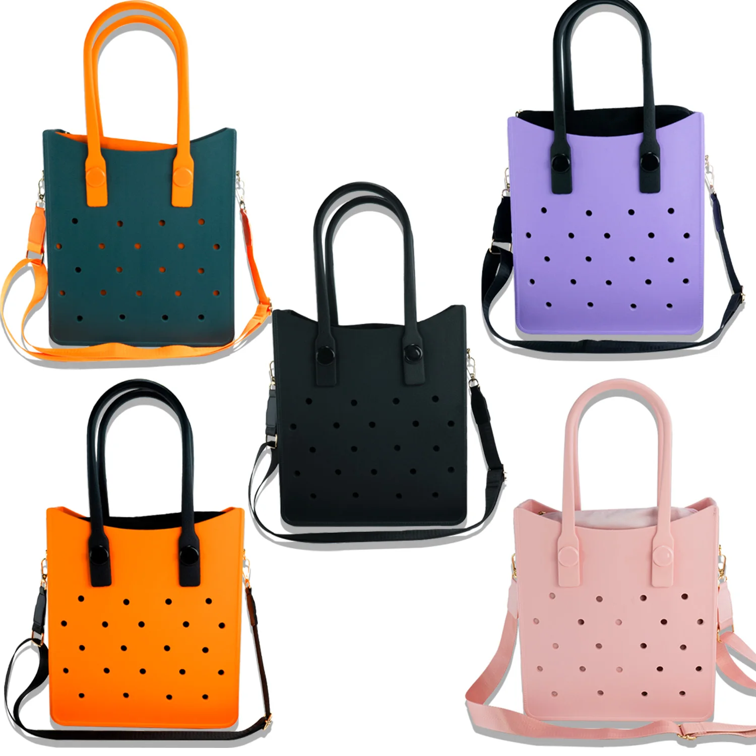 Large capacity waterproof tote with separate compartments for efficient file management