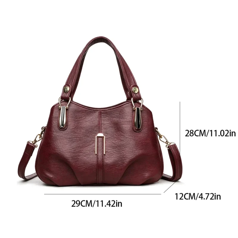 Professional Microfiber Work Tote with Laptop Compartment for Women - Versatile Commuter Bag - Image 4