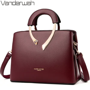 Microfiber Leather Casual Tote Bag with Multiple Compartments for Women - Professional & Versatile